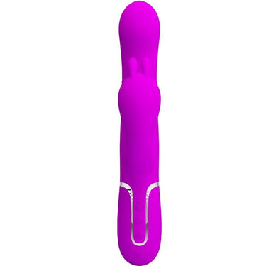 Vibratore con Coniglio Triplo Stimolazione Intensa, Silicone Soft Touch